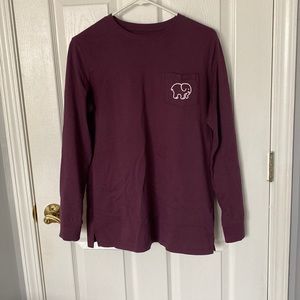 Woman’s Ivory Ella long sleeve graphic shirt